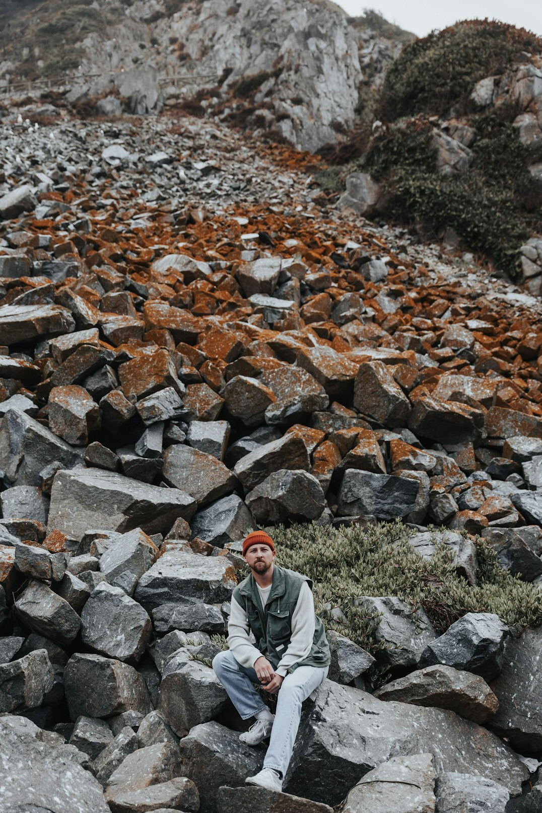 Portrait of a Chilean male documentary photographer